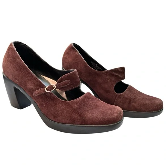 Dansko Brown Suede Heels - Picture 9 of 9